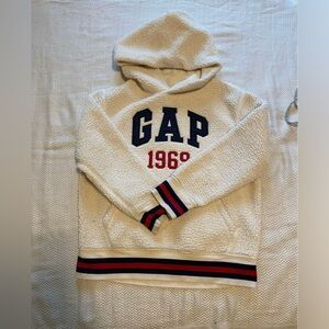 Gap sherpa pullover kids size 8